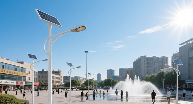 solar led street light